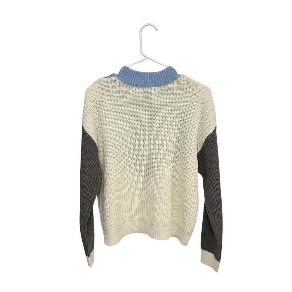 NWT Buffalo David Bitton Colorblock Women's Sweater Size Small Pullover - Picture 2 of 5